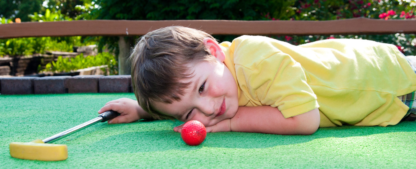 Miniature Golf at the 6-hole Mini-golf Course